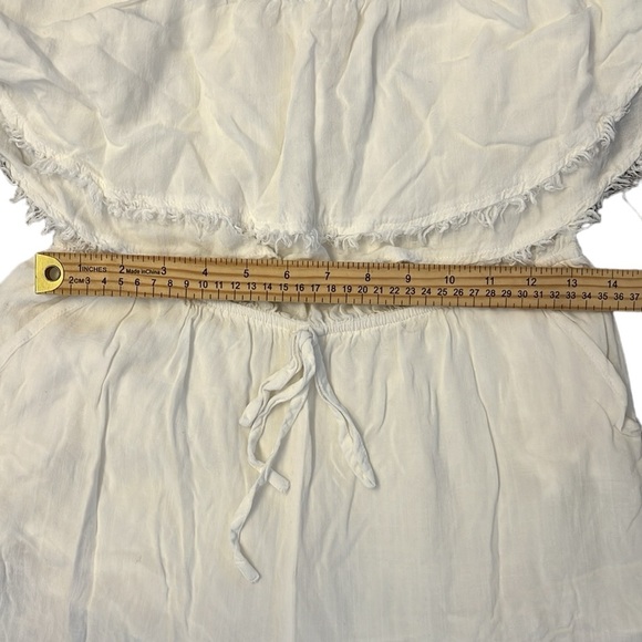 Altar'd State Women's White Off the Shoulder Jumpsuit, Size S - Picture 4 of 6